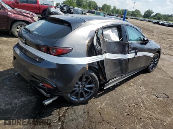 ✅ 2023 Mazda 3 S Preferred • VIN: JM1BPALM3P1611301 • Lot: 66055115. Listed on Copart with Not provided. Free auction sales archive from the USA and detailed vehicle history report at DreamBid. Image 3.