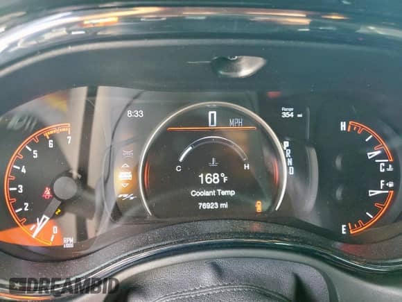 2022 Dodge Durango R/T with VIN 1C4SDHCT5NC101641, listed as a Copart auction lot 67034185 with 76,923 mi miles and Salvage title. Bid and sale history available at DreamBid. Image 9.