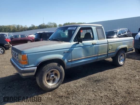 ✅ 1991 Ford Ranger • VIN: 1FTCR15T2MPA60161 • Lot: 71720325. Listed on Copart with 17,742 mi. Free auction sales archive from the USA and detailed vehicle history report at DreamBid. Image 1.