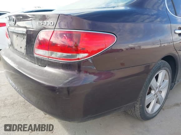 ✅ 2005 Lexus ES 350 • VIN: JTHBA30G455126763 • Lot: 43763370. Wystawiony na IAAI z przebiegiem 159 360 mil. Bezpłatny archiwum sprzedaży aukcyjnych z USA i szczegółowy raport historii pojazdu na DreamBid. Zdjęcie 6.