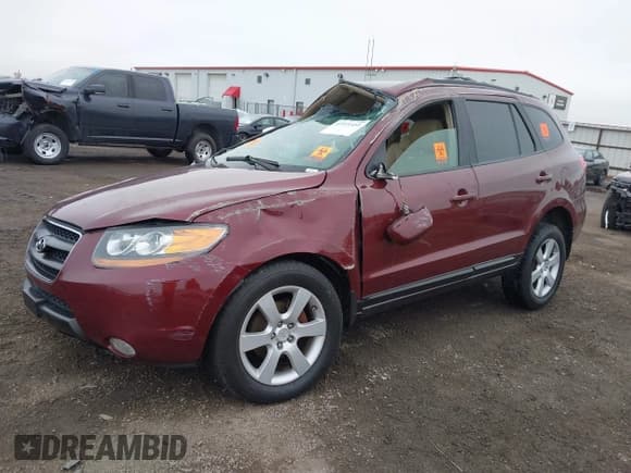 ✅ 2007 Hyundai Santa Fe SE • VIN: 5NMSH73E97H032330 • Lot: 43571451. Listed on IAAI with Not provided. Free auction sales archive from the USA and detailed vehicle history report at DreamBid. Image 2.