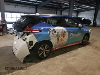 ✅ 2020 Nissan LEAF S Plus • VIN: 1N4BZ1BP5LC309020 • Lot: 37121483. Wystawiony na Copart z przebiegiem 14 613 mil. Bezpłatny archiwum sprzedaży aukcyjnych z USA i szczegółowy raport historii pojazdu na DreamBid. Zdjęcie 3.