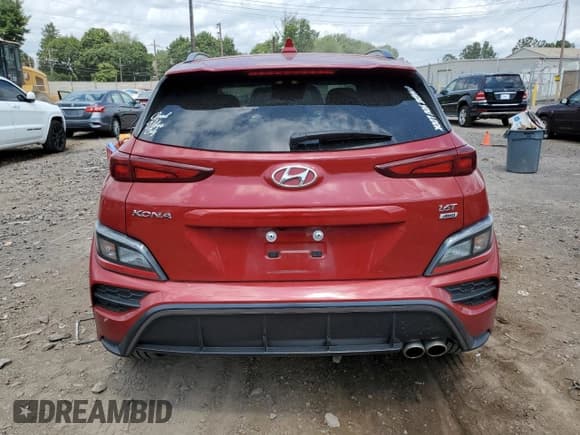 ✅ 2022 Hyundai Kona N Line • VIN: KM8K3CA32NU871651 • Лот: 65279094. Опубликован ранее на Copart с пробегом 35 276 миль. Бесплатный доступ к архиву аукционных продаж из США и подробный отчёт об истории автомобиля на DreamBid. Изображение 6.