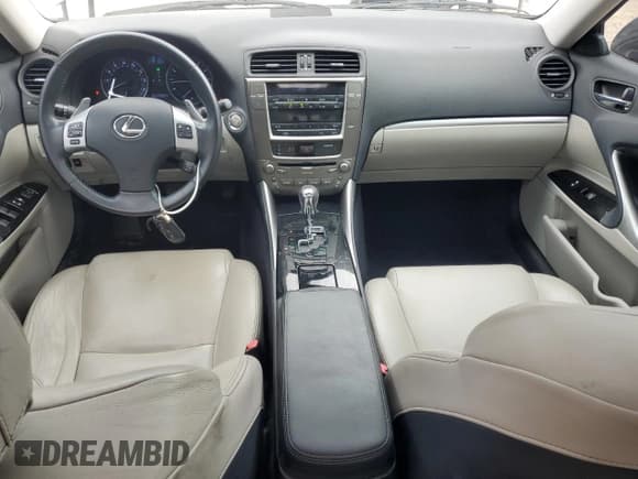 ✅ 2012 Lexus IS 250 • VIN: JTHBF5C2XC5166405 • Lot: 58847595. Wystawiony na Copart z przebiegiem 179 947 mil. Bezpłatny archiwum sprzedaży aukcyjnych z USA i szczegółowy raport historii pojazdu na DreamBid. Zdjęcie 8.