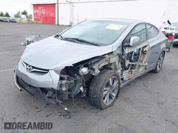 ✅ 2014 Hyundai Elantra SE • VIN: KMHDH4AEXEU105152 • Lot: 42531198. Listed on IAAI with 120,373 mi. Free auction sales archive from the USA and detailed vehicle history report at DreamBid. Image 2.