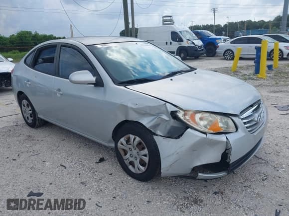 ✅ 2010 Hyundai Elantra GLS • VIN: KMHDU4AD4AU169989 • Lot: 42383068. Listed on IAAI with 123,324 mi. Free auction sales archive from the USA and detailed vehicle history report at DreamBid. Image 1.
