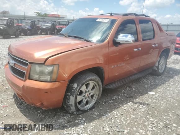 ✅ 2007 Chevrolet Avalanche LTZ • VIN: 3GNEC12027G108522 • Lot: 54950015. Listed on Copart with 188,712 mi. Free auction sales archive from the USA and detailed vehicle history report at DreamBid. Image 1.