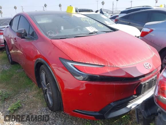 2024 Toyota Prius LE with VIN JTDACAAU0R3037645, listed as a IAAI auction lot 43323280 with 19,611 mi miles and . Bid and sale history available at DreamBid. Image 1.