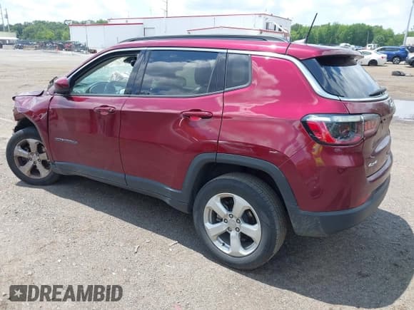 ✅ 2021 Jeep Compass Altitude • VIN: 3C4NJDBB5MT547377 • Lot: 42650103. Listed on IAAI with Not provided. Free auction sales archive from the USA and detailed vehicle history report at DreamBid. Image 3.
