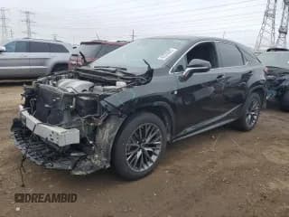 ✅ 2020 Lexus RX 350 F Sport • VIN: 2T2SZMDA6LC212903 • Lot: 42229945. Listed on Copart with 81,175 mi. Free auction sales archive from the USA and detailed vehicle history report at DreamBid. Image 1.