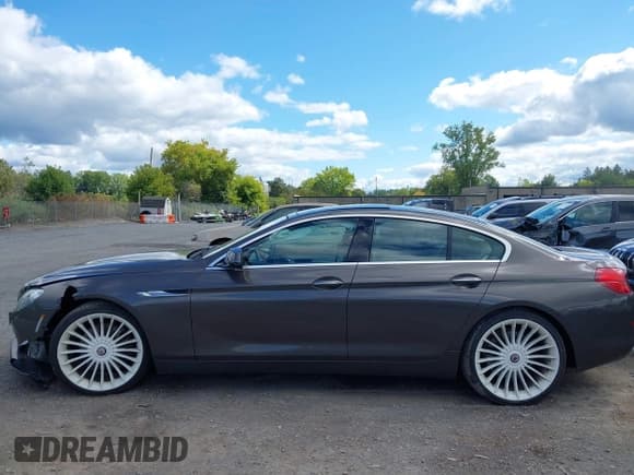✅ 2013 BMW 6 Series 650i • VIN: WBA6B2C53DDG66808 • Lot: 43160455. Listed on IAAI with 78,726 mi. Free auction sales archive from the USA and detailed vehicle history report at DreamBid. Image 14.
