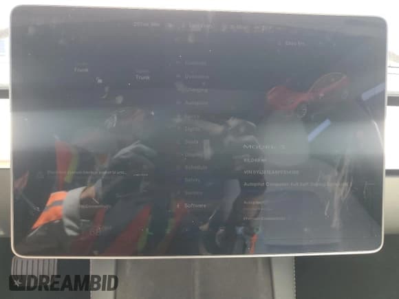 ✅ 2023 Tesla Model 3 • VIN: 5YJ3E1EA5PF514198 • Lot: 56013625. Wystawiony na Copart z przebiegiem 65 049 mil. Bezpłatny archiwum sprzedaży aukcyjnych z USA i szczegółowy raport historii pojazdu na DreamBid. Zdjęcie 9.