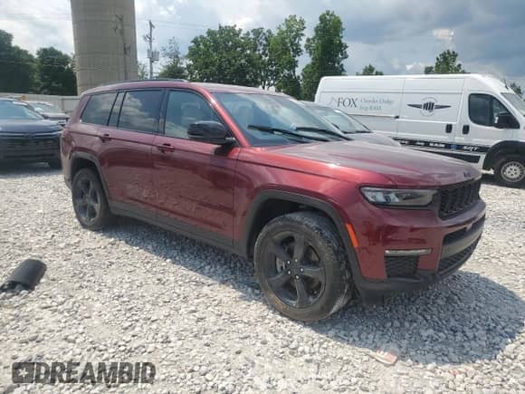 2024 Jeep Grand Cherokee Limited with VIN 1C4RJKBG6R8518025, listed as a Copart auction lot 63342875 with 14,767 mi miles and Non repairable. Bid and sale history available at DreamBid. Image 4.