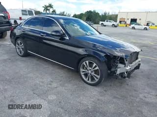 ✅ 2017 Mercedes-Benz C 300 • VIN: 55SWF4JB3HU191005 • Lot: 43366444. Listed on IAAI with 84,881 mi. Free auction sales archive from the USA and detailed vehicle history report at DreamBid. Image 1.