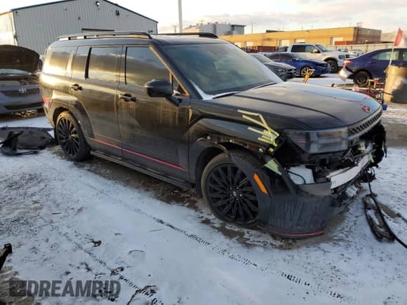 2024 Hyundai Santa Fe Calligraphy с VIN 5NMP5DGL6RH021312, выставлен на аукционе Copart как лот 89303915 с пробегом Не указан миль и Списание • Salvage title. История ставок и продаж доступна на DreamBid. Изображение 4.