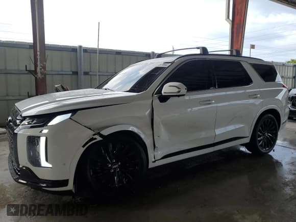✅ 2024 Hyundai Palisade Calligraphy • VIN: KM8R7DGE0RU773466 • Лот: 78097444. Опубликован ранее на Copart с пробегом 5 455 миль. Бесплатный доступ к архиву аукционных продаж из США и подробный отчёт об истории автомобиля на DreamBid. Изображение 1.