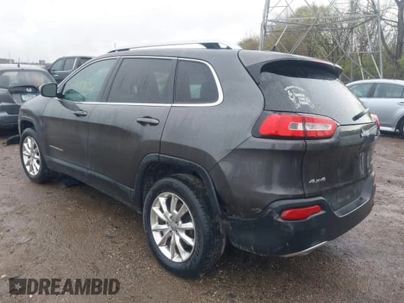✅ 2014 Jeep Cherokee Limited • VIN: 1C4PJMDS9EW240621 • Lot: 41971126. Listed on IAAI with 187,630 mi. Free auction sales archive from the USA and detailed vehicle history report at DreamBid. Image 3.