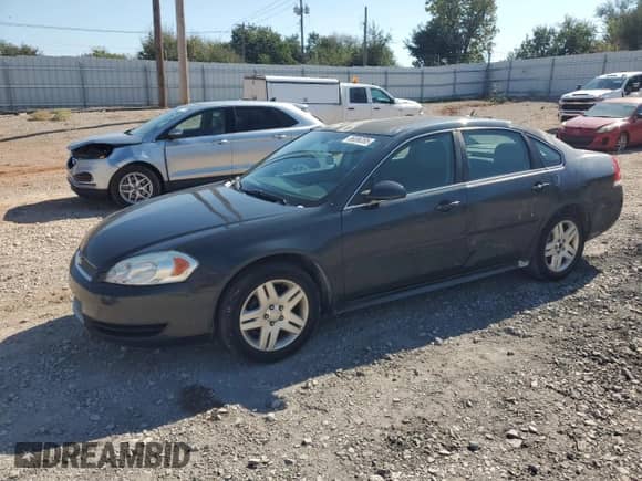 2012 Chevrolet Impala LT Fleet with VIN 2G1WG5E37C1322027, listed as a Copart auction lot 86896395 with 152,202 mi miles and Clean title. Bid and sale history available at DreamBid. Image 1.