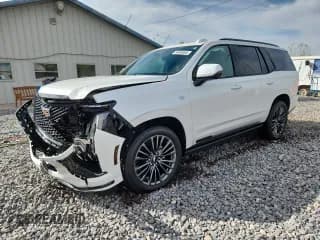 ✅ 2025 Cadillac Escalade 4WD Sport Platinum • VIN: 1GYS9GRL7SR111965 • Lot: 84946365. Wystawiony na Copart z przebiegiem 7 347 mil. Bezpłatny archiwum sprzedaży aukcyjnych z USA i szczegółowy raport historii pojazdu na DreamBid. Zdjęcie 1.