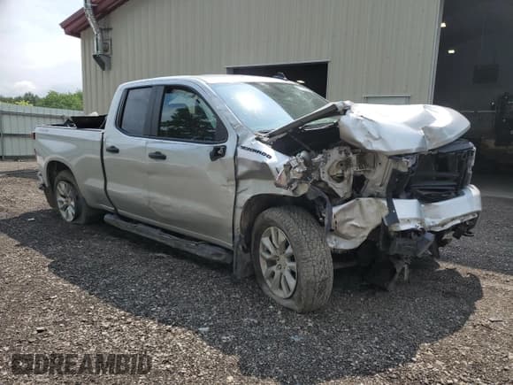 ✅ 2020 Chevrolet Silverado 1500 Custom • VIN: 1GCRYBEK9LZ208044 • Lot: 60310365. Listed on Copart with 81,115 mi. Free auction sales archive from the USA and detailed vehicle history report at DreamBid. Image 4.