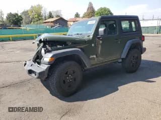 ✅ 2021 Jeep Wrangler Sport • VIN: 1C4HJXAG7MW533793 • Lot: 71368585. Listed on Copart with 52,506 mi. Free auction sales archive from the USA and detailed vehicle history report at DreamBid. Image 1.
