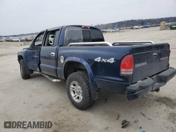 2004 Dodge Dakota Sport с VIN 1D7HG38N04S680272, выставлен на аукционе Copart как лот 44467735 с пробегом Не указан миль и Списание • Salvage title. История ставок и продаж доступна на DreamBid. Изображение 2.