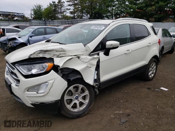 ✅ 2021 Ford EcoSport Titanium • VIN: MAJ6S3KL6MC425410 • Lot: 69094005. Listed on Copart with 47,445 mi. Free auction sales archive from the USA and detailed vehicle history report at DreamBid. Image 1.
