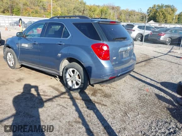 2012 Chevrolet Equinox 1LT with VIN 2GNFLEEK5C6246490, listed as a IAAI auction lot 43582265 with 168,231 mi miles and . Bid and sale history available at DreamBid. Image 3.