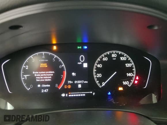 ✅ 2024 Honda Civic EX • VIN: 2HGFE1F79RH310681 • Лот: 82126355. Опубликован ранее на Copart с пробегом 13 317 миль. Бесплатный доступ к архиву аукционных продаж из США и подробный отчёт об истории автомобиля на DreamBid. Изображение 9.