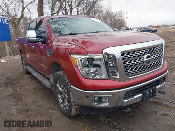 ✅ 2017 Nissan Titan Pro-4X • VIN: 1N6BA1F41HN570333 • Lot: 41741250. Listed on IAAI with 62,948 mi. Free auction sales archive from the USA and detailed vehicle history report at DreamBid. Image 1.