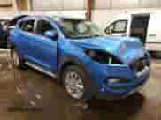 2017 Hyundai Tucson Sport with VIN KM8J3CA25HU518506, listed as a Copart auction lot 52962665 with 36,284 mi miles and Salvage title. Bid and sale history available at DreamBid. Image 4.