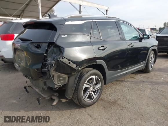 ✅ 2020 GMC Terrain SLT • VIN: 3GKALPEVXLL243948 • Lot: 43681796. Listed on IAAI with 92,751 mi. Free auction sales archive from the USA and detailed vehicle history report at DreamBid. Image 4.