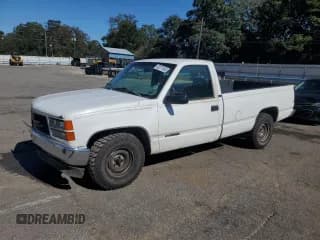 ✅ 1995 GMC Sierra 1500 • VIN: 1GTEC14H0SZ552129 • Лот: 92077455. Опубликован ранее на Copart с пробегом 129 670 миль. Бесплатный доступ к архиву аукционных продаж из США и подробный отчёт об истории автомобиля на DreamBid. Изображение 1.