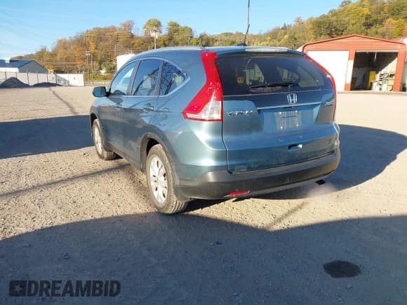 ✅ 2014 Honda CR-V EX-L • VIN: 5J6RM4H72EL020996 • Lot: 43429047. Listed on IAAI with 160,142 mi. Free auction sales archive from the USA and detailed vehicle history report at DreamBid. Image 3.