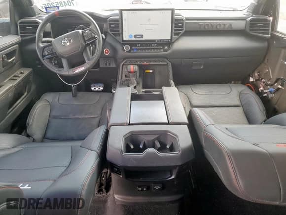 ✅ 2024 Toyota Tundra TRD Pro Hybrid • VIN: 5TFPC5DBXRX047409 • Lot: 70485205. Listed on Copart with 22,881 mi. Free auction sales archive from the USA and detailed vehicle history report at DreamBid. Image 8.