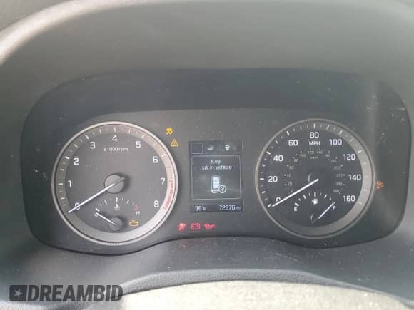 2017 Hyundai Tucson Sport z VIN KM8J3CA25HU422861, wystawiony jako Copart lot #70654465 z przebiegiem 72 376 mil mil oraz Nie do naprawy • Non repairable. Historia ofert i sprzedaży dostępna na DreamBid. Obrazek 9.