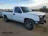 2005 Chevrolet Silverado 1500 Work Truck with VIN 1GCEC14V75Z254638, listed as a Copart auction lot 82732945 with 161,242 mi miles and Salvage title. Bid and sale history available at DreamBid. Image 4.