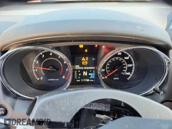 2016 Mitsubishi Outlander ES with VIN JA4AP3AUXGZ030688, listed as a Copart auction lot 81933255 with 117,788 mi miles and Salvage title. Bid and sale history available at DreamBid. Image 9.