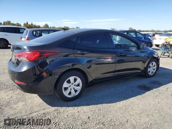 2016 Hyundai Elantra SE with VIN 5NPDH4AE4GH698931, listed as a Copart auction lot 90680405 with 101,112 mi miles and Clean title. Bid and sale history available at DreamBid. Image 3.