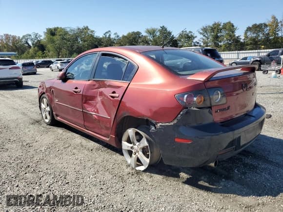 ✅ 2006 Mazda 3 S Touring • VIN: JM1BK323361476225 • Lot: 85577105. Listed on Copart with 250,149 mi. Free auction sales archive from the USA and detailed vehicle history report at DreamBid. Image 2.
