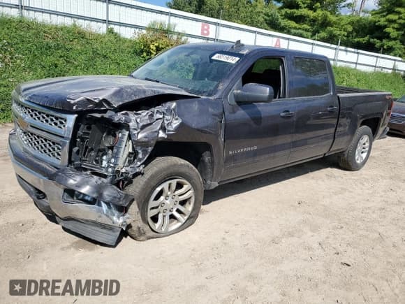 ✅ 2015 Chevrolet Silverado 1500 LT • VIN: 1GCUKREC0FF199821 • Лот: 66519014. Опубликован ранее на Copart с пробегом 175 263 миль. Бесплатный доступ к архиву аукционных продаж из США и подробный отчёт об истории автомобиля на DreamBid. Изображение 1.