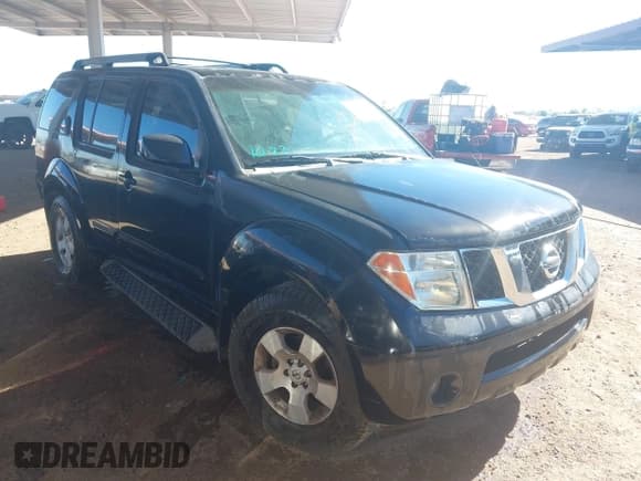 ✅ 2006 Nissan Pathfinder SE Off Road • VIN: 5N1AR18W36C683842 • Lot: 43555133. Listed on IAAI with 175,253 mi. Free auction sales archive from the USA and detailed vehicle history report at DreamBid. Image 1.