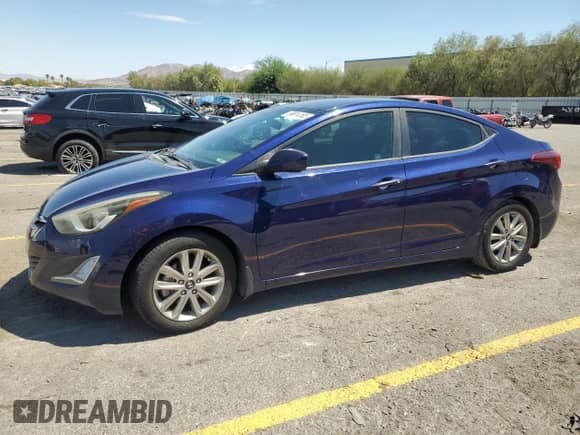 2014 Hyundai Elantra SE z VIN 5NPDH4AE5EH541924, wystawiony jako Copart lot #69814185 z przebiegiem 113 106 mil mil oraz Szkoda całkowita • Salvage title. Historia ofert i sprzedaży dostępna na DreamBid. Obrazek 1.