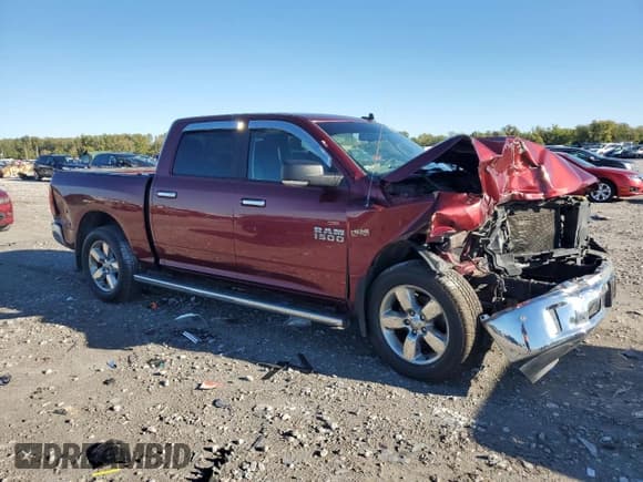 ✅ 2018 Ram 1500 Big Horn • VIN: 3C6RR7LT9JG140256 • Lot: 87007875. Listed on Copart with Not provided. Free auction sales archive from the USA and detailed vehicle history report at DreamBid. Image 4.