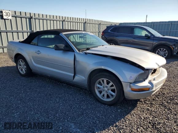 ✅ 2007 Ford Mustang Deluxe • VIN: 1ZVFT84N175328186 • Lot: 84607045. Listed on Copart with 235,986 mi. Free auction sales archive from the USA and detailed vehicle history report at DreamBid. Image 4.