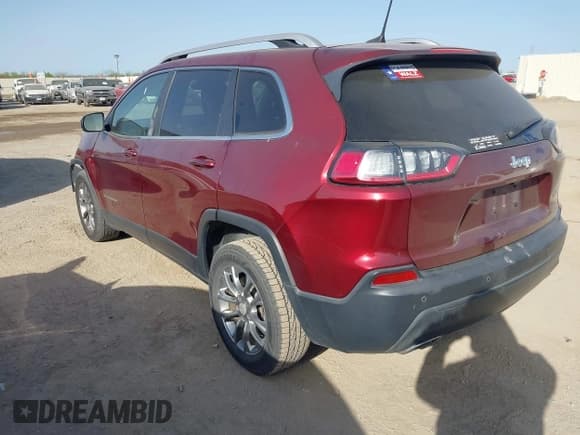 ✅ 2019 Jeep Cherokee Altitude • VIN: 1C4PJLLXXKD120325 • Lot: 41838643. Listed on IAAI with 124,315 mi. Free auction sales archive from the USA and detailed vehicle history report at DreamBid. Image 3.