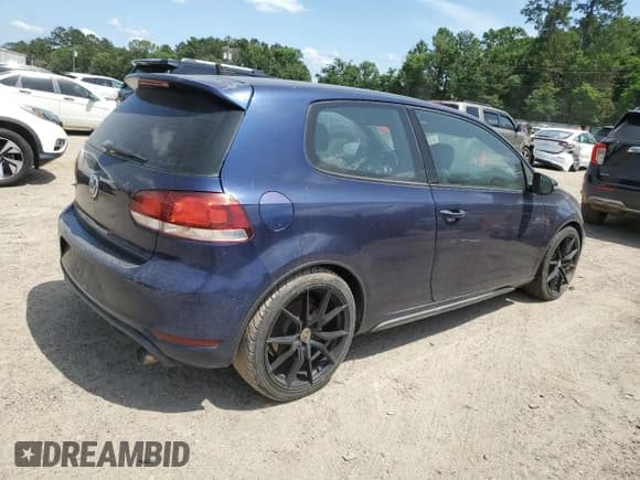✅ 2012 Volkswagen Golf GTI w/Conv & Sunroof • VIN: WVWEV7AJ4CW222484 • Lot: 57270915. Listed on Copart with Not provided. Free auction sales archive from the USA and detailed vehicle history report at DreamBid. Image 3.