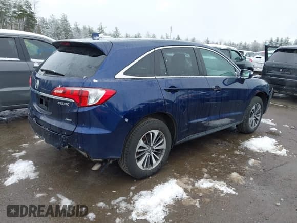 ✅ 2017 Acura RDX Advance • VIN: 5J8TB4H7XHL031946 • Lot: 41999596. Listed on IAAI with 51,653 mi. Free auction sales archive from the USA and detailed vehicle history report at DreamBid. Image 4.