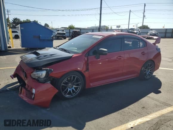 ✅ 2015 Subaru WRX STI Limited • VIN: JF1VA2S61F9824678 • Lot: 63518145. Listed on Copart with 76,880 mi. Free auction sales archive from the USA and detailed vehicle history report at DreamBid. Image 1.