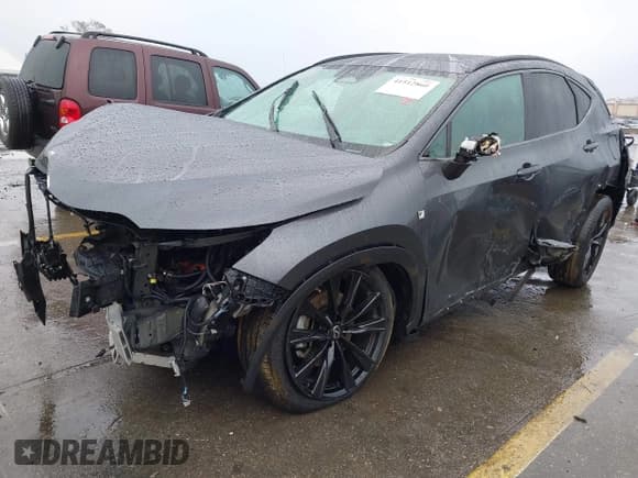 ✅ 2022 Lexus NX 350 F Sport • VIN: 2T2KGCEZ4NC012724 • Lot: 41512860. Listed on IAAI with 31,256 mi. Free auction sales archive from the USA and detailed vehicle history report at DreamBid. Image 19.